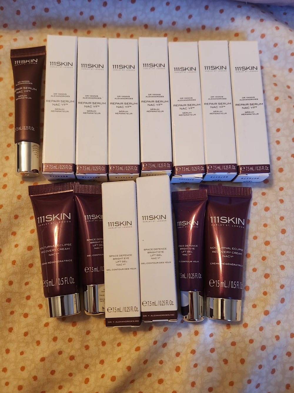 111skin Serum, Eye Gel and Day Cream